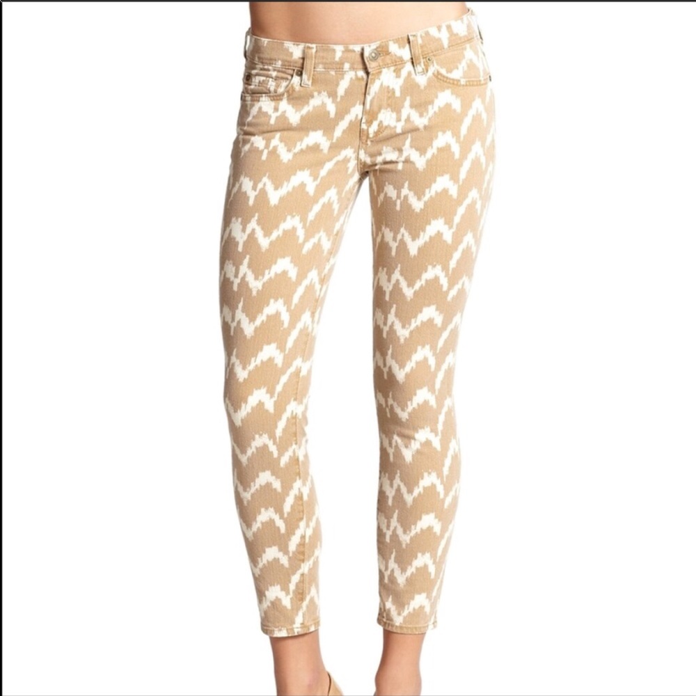 7 for all man kind patterned pant.